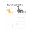 Dino Routine, Fill & Print