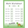 Wild About Math: Editable Worksheets