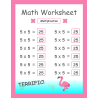 Wild About Math: Editable Worksheets