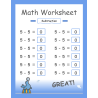 Wild About Math: Editable Worksheets