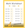 Wild About Math: Editable Worksheets