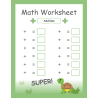 Wild About Math: Editable Worksheets