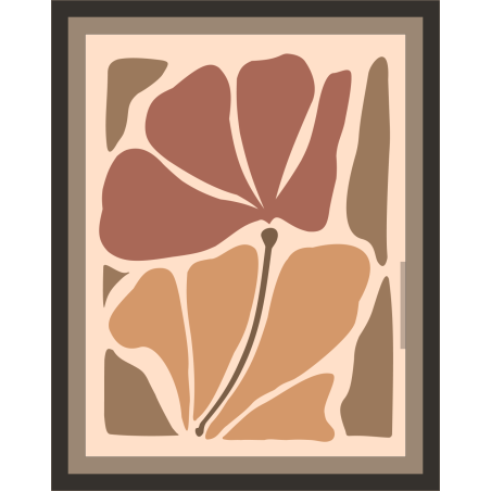 Aesthetic Flower, Wall Art Print