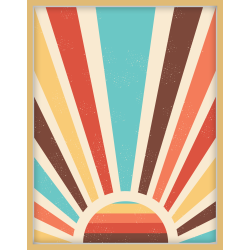 Retro Radiance, Print